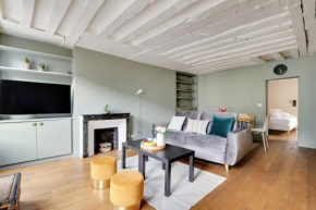 Chic apartment -1BR-4P- Haut Marais - République
